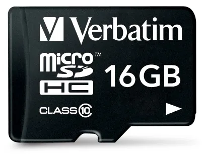 Verbatim Flash-Speicherkarte (microSDHC/SD-Adapter inbegriffen), Ansicht 3