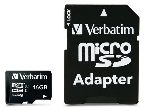 Verbatim Flash-Speicherkarte (microSDHC/SD-Adapter inbegriffen), Ansicht 4