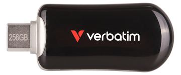Verbatim PLECTRA USB-C FLASH DRIVE BLACK 256GB von LumaTech