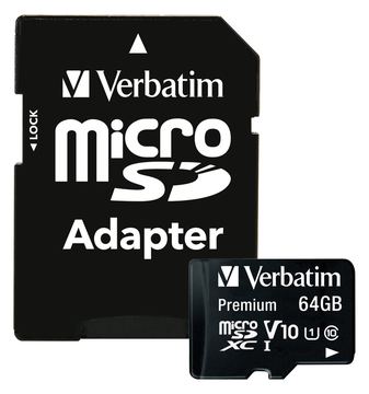 Verbatim Premium - Flash-Speicherkarte (SD-Adapter inbegriffen) von LumaTech