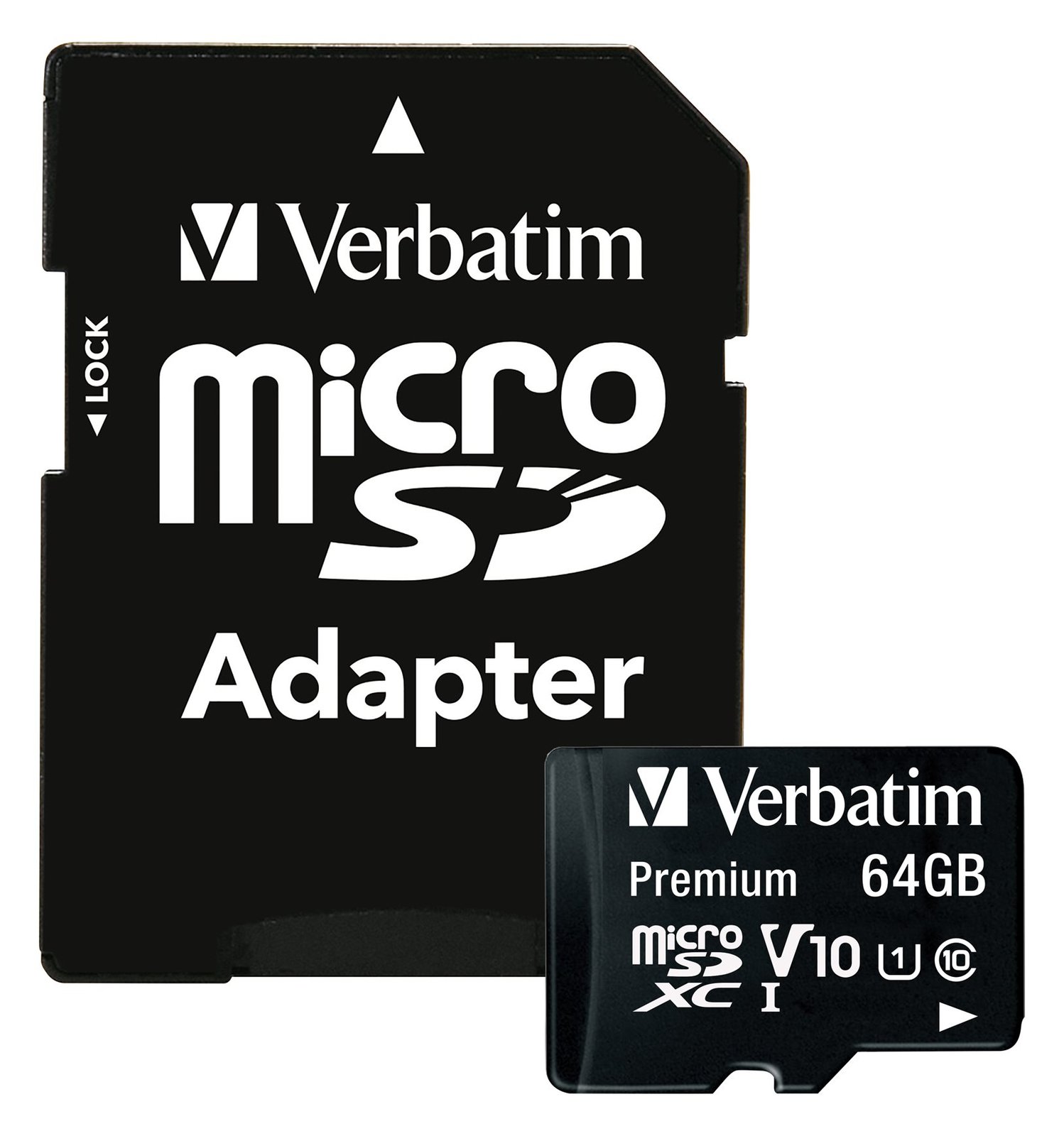 Verbatim Premium - Flash-Speicherkarte (SD-Adapter inbegriffen)