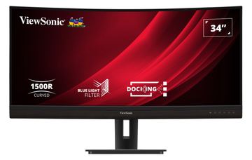ViewSonic LED monitor - QHD 34 inch curved 21 9 - 400 nits - 5ms incl 2x5W speakers 100Hz - 34 von LumaTech