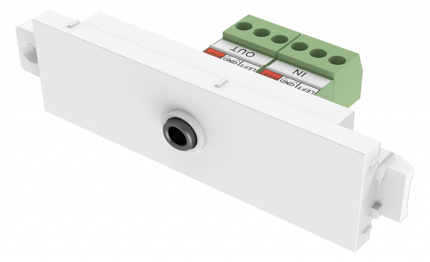 Vision TC3 - Modulares Faceplate-Kit mit Snap-ins und Kabeln