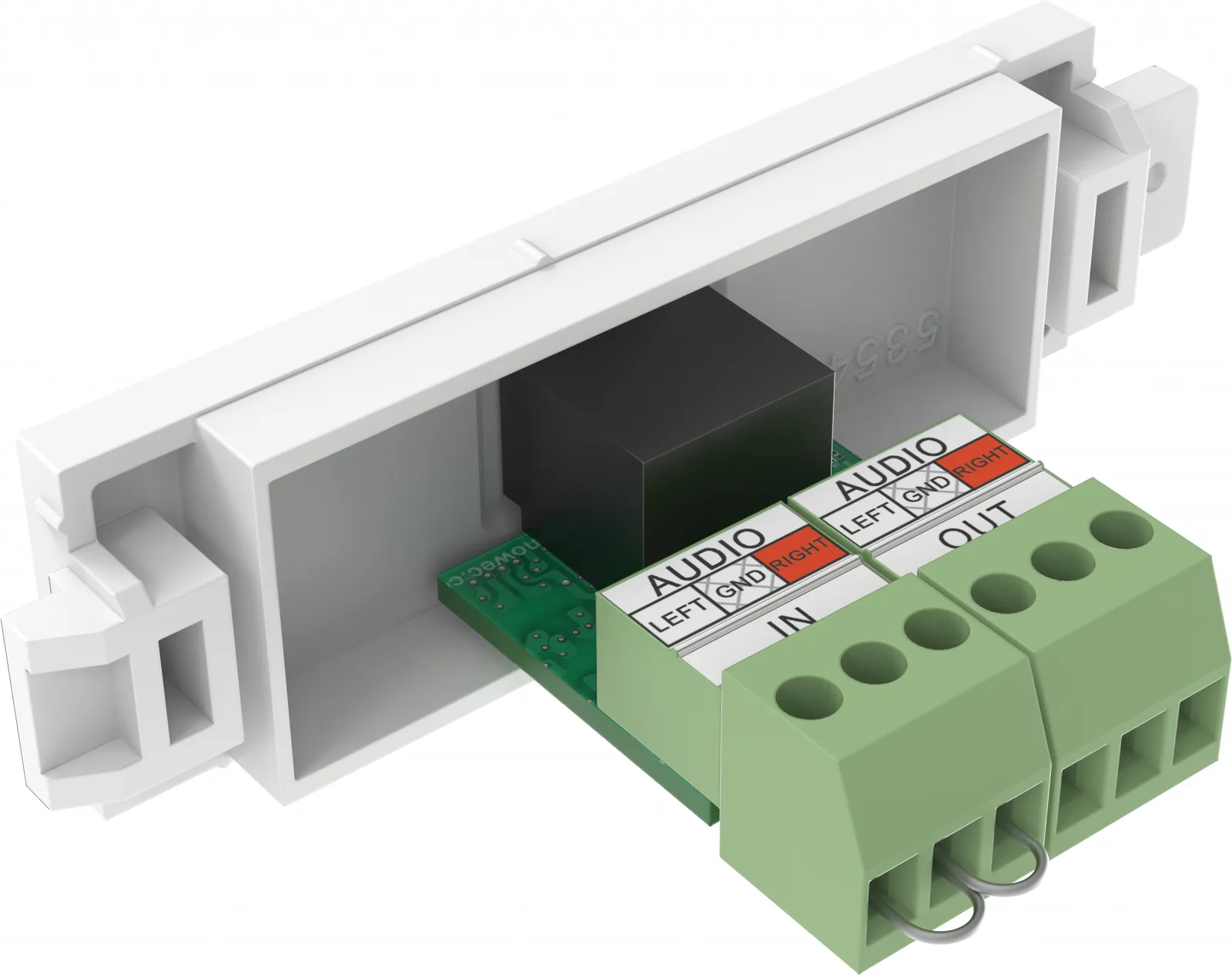 Vision TC3 - Modulares Faceplate-Kit mit Snap-ins und Kabeln, Ansicht 2