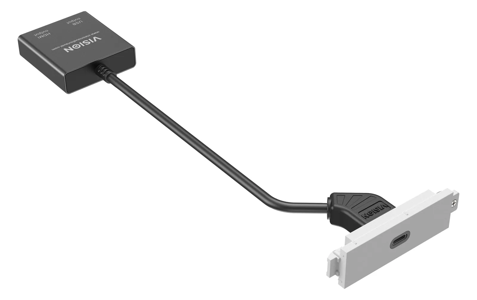 Vision TechConnect 3 - Modulares Faceplate-Kit mit Snap-ins und Kabeln, Ansicht 3