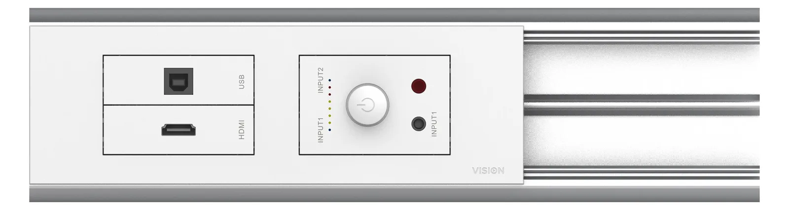 Vision TechConnect 3 BE frame - Kabelkanalabdeckung, Ansicht 3