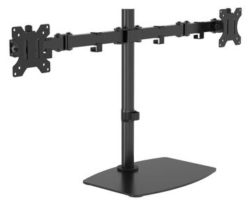 Vision VFM-DSDB - Aufstellung - für 2 LCD-Displays - Stahl - Schwarz - Bildschirmgröße: 33-81.3 cm (13-32) von LumaTech