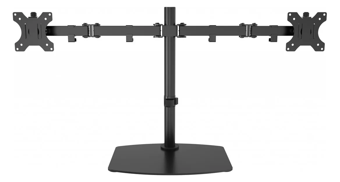 Vision VFM-DSDB - Aufstellung - für 2 LCD-Displays - Stahl - Schwarz - Bildschirmgröße: 33-81.3 cm (13-32), Ansicht 4