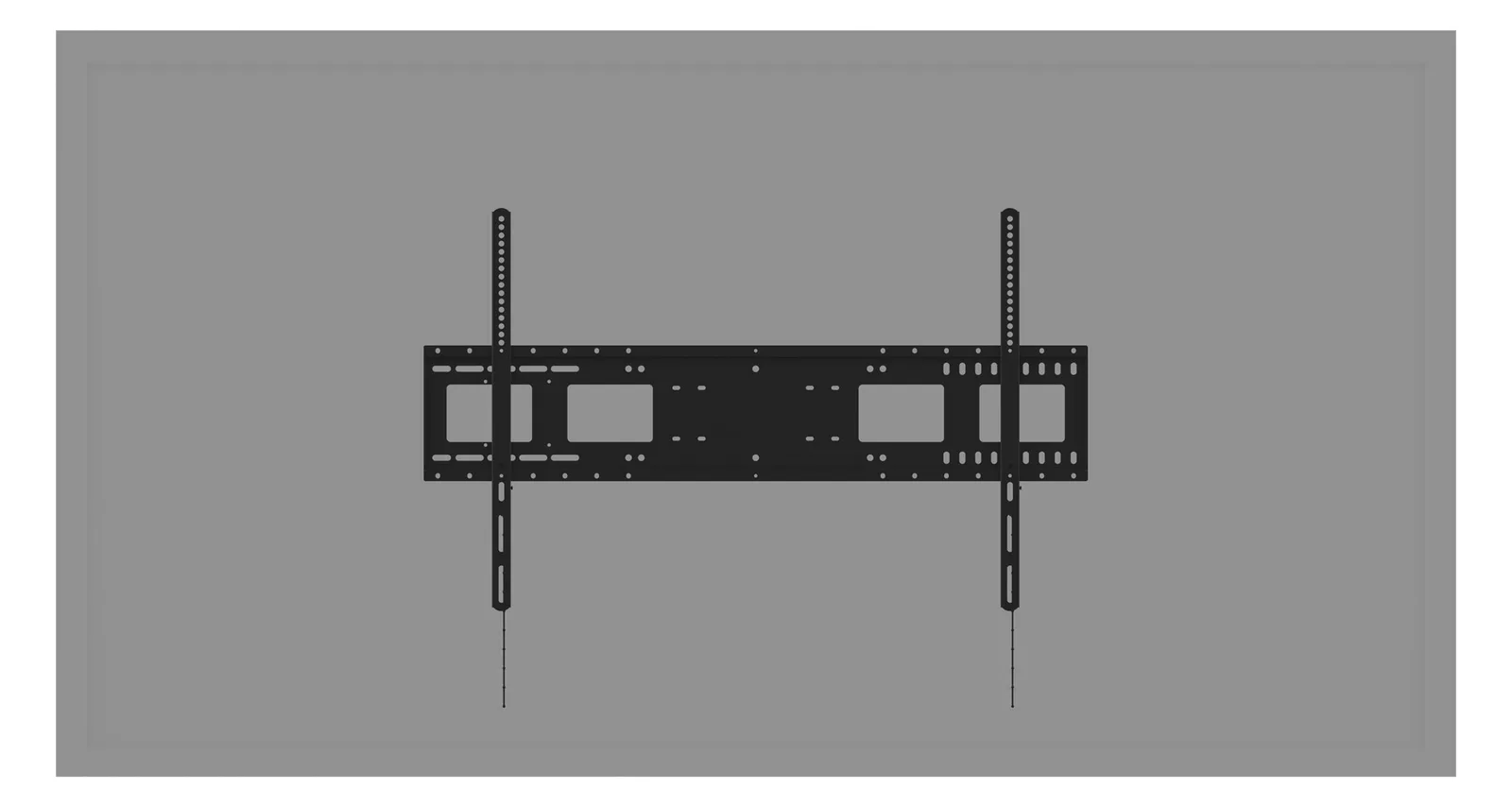 Vision VFM-W10X6 - Heavy Duty - Klammer - für Media Player / LCD-Display zwischen 55 und 90 - kaltgewalzter Stahl, Ansicht 4