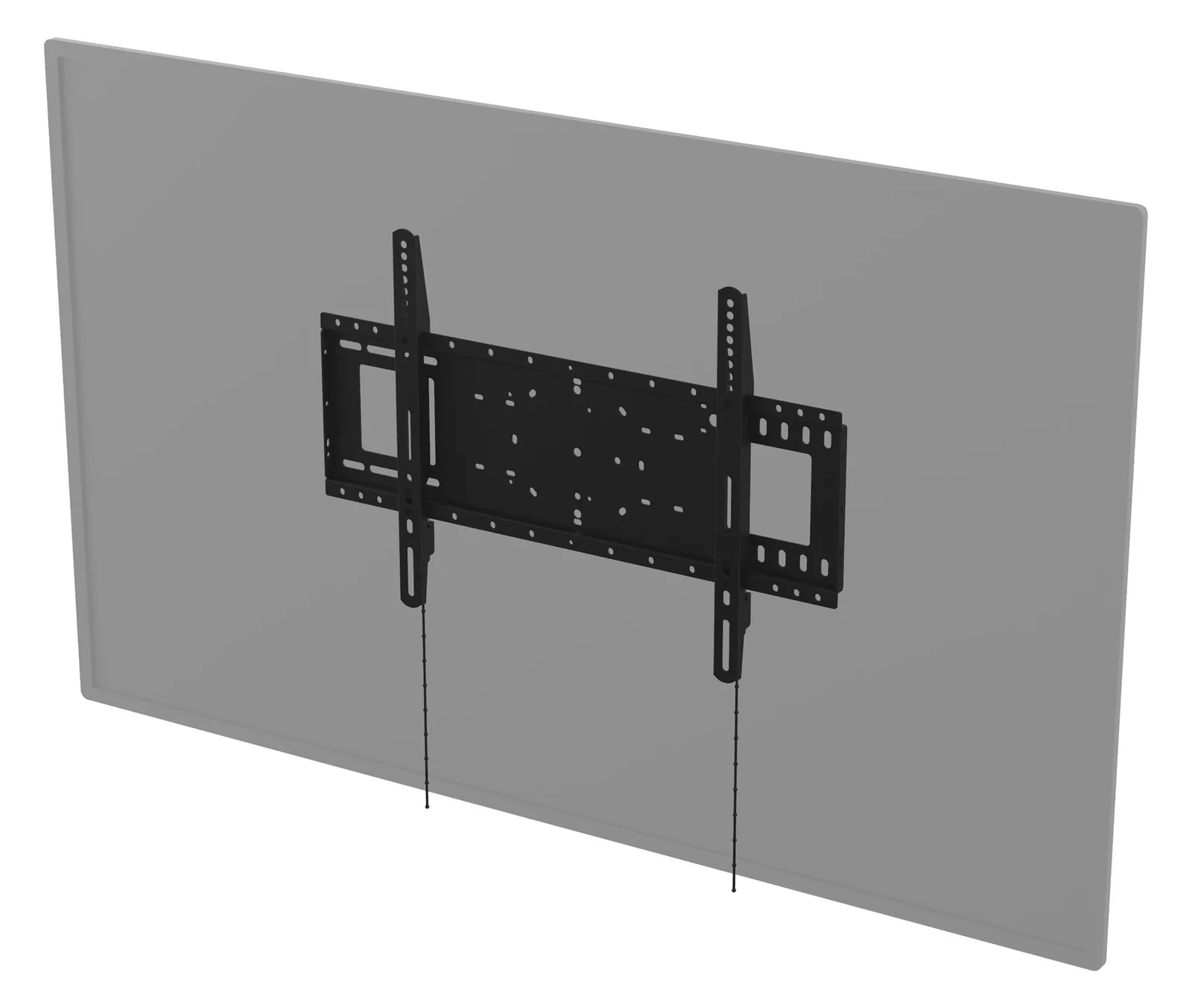 Vision VFM-W6X4 - Klammer - für LCD-Display - kaltgewalzter Stahl - Schwarz - Bildschirmgröße: 94-190.5 cm (37-75), Ansicht 3
