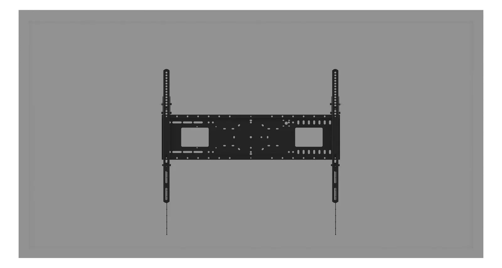Vision VFM-W8X6T - Heavy Duty - Klammer - neigen - für Media Player / LCD-Display zwischen 47-90 - Schwarz, Ansicht 3