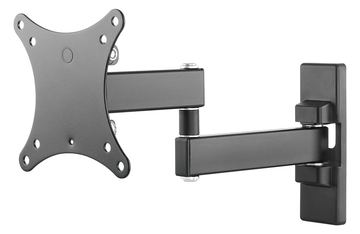 Vision VFM-WA1X1B - Befestigungskit (Wandarm) - für Monitor zwischen 13 und 27 - kaltgewalzter Stahl - Schwarz von LumaTech