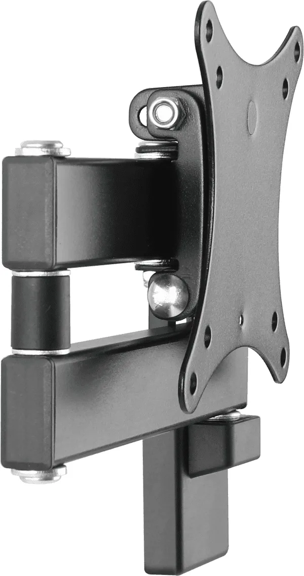 Vision VFM-WA1X1B - Befestigungskit (Wandarm) - für Monitor zwischen 13 und 27 - kaltgewalzter Stahl - Schwarz, Ansicht 2