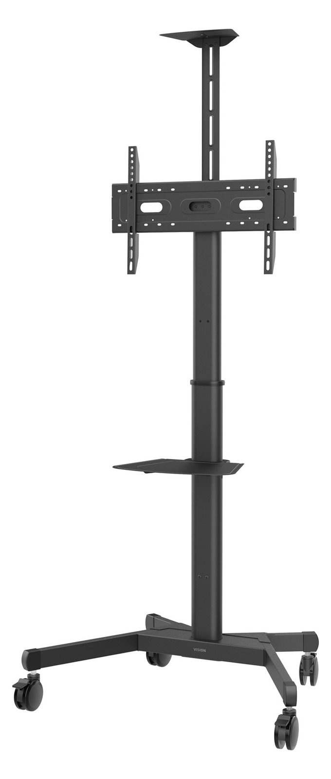 Vision X-Series VFM-F21 - Wagen - für Flachbildschirm / Videokonferenzsystem zwischen 31 und 80 - max. 50 kg