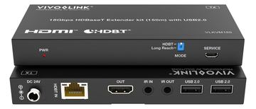 VivoLink HDBaseT KVM kit 150m with USB 2.0 - 18 Gbps von LumaTech