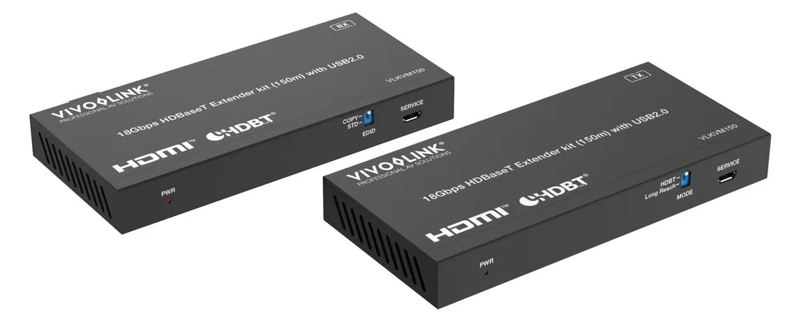 VivoLink HDBaseT KVM kit 150m with USB 2.0 - 18 Gbps, Ansicht 2