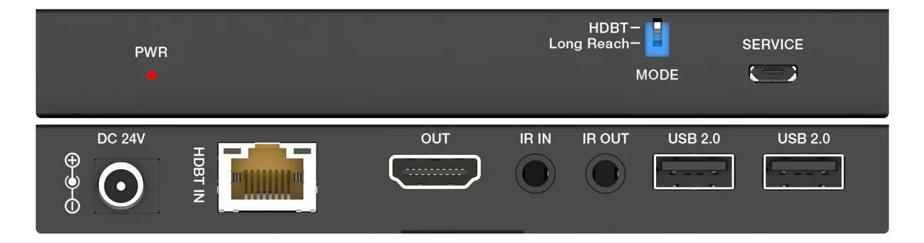 VivoLink HDBaseT KVM kit 150m with USB 2.0 - 18 Gbps, Ansicht 3