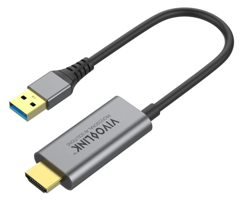 VivoLink HDMI & USB-A to USB-C Adapter, Ansicht 3