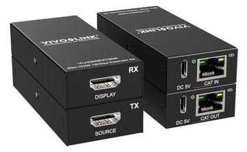 VivoLink HDMI Extender kit 60m - VLHDMIEXT60 - 18 Gbps von LumaTech