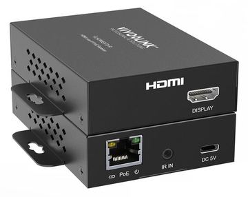 VivoLink HDMI over IP/PoE Receiver 150m. Max resolution - TCP/IP - Power over Ethernet von LumaTech