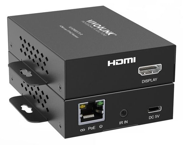 VivoLink HDMI over IP/PoE Receiver 150m. Max resolution - TCP/IP - Power over Ethernet