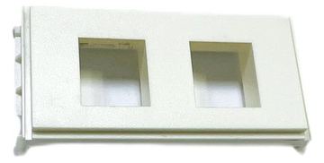 VivoLink Outlet Panel for 2 x Keystone von LumaTech
