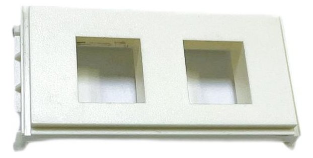 VivoLink Outlet Panel for 2 x Keystone