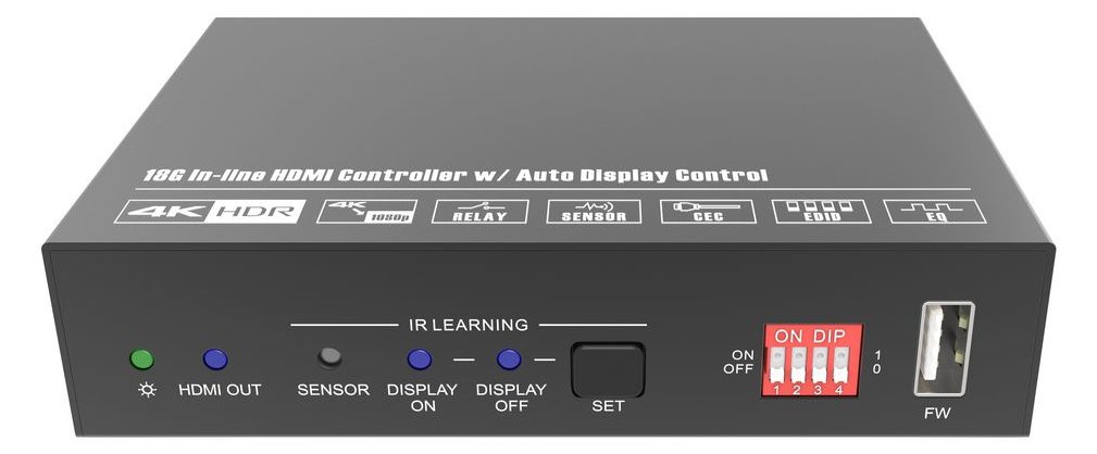 VivoLink VLHDMICTL1-MME - Schwarz - Metall - USB Typ-A - RS-232 - 110 - 230 V - Extern