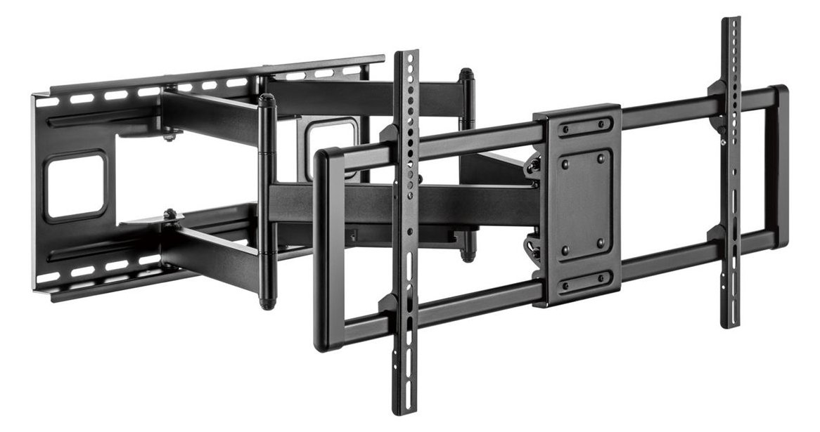 VivoLink VLMW60120A - 2,29 m (90) - 200 x 200 mm - 800 x 400 mm - -5 - 10° - Stahl - Schwarz
