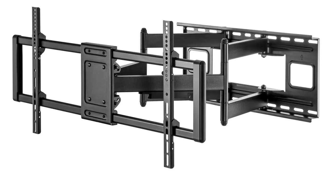VivoLink VLMW60120A - 2,29 m (90) - 200 x 200 mm - 800 x 400 mm - -5 - 10° - Stahl - Schwarz, Ansicht 4