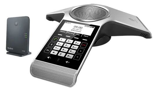 Yealink CP930W-Base - VoIP-Konferenzsystem - mit Bluetooth-Schnittstelle mit Rufnummernanzeige/Anklopffunktion, Ansicht 2