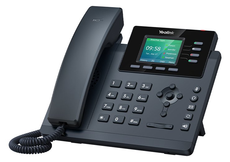 Yealink SIP-T34W - VoIP-Telefon mit Rufnummernanzeige