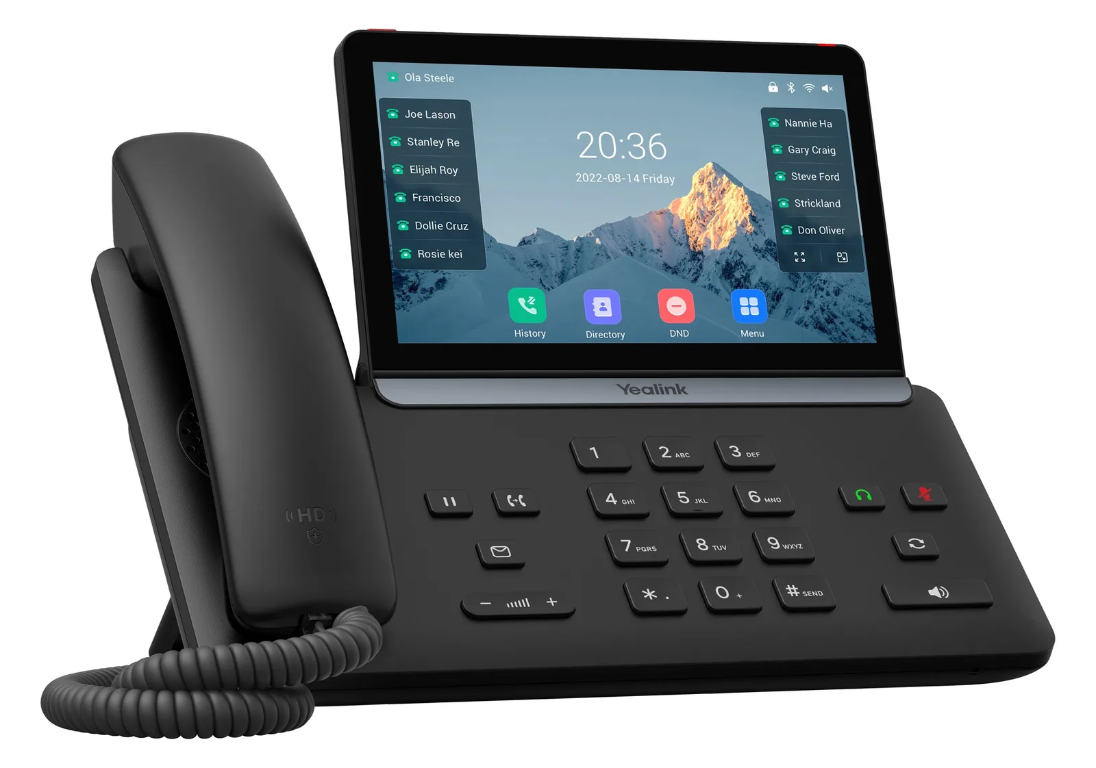 Yealink SIP-T87W IP Phone - VoIP-Telefon - Voice-Over-IP, Ansicht 2