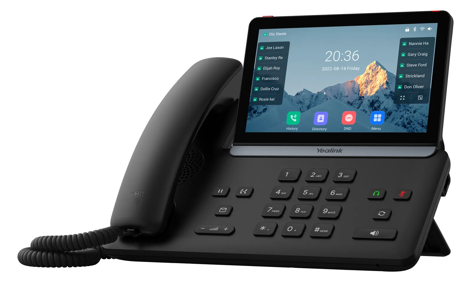 Yealink SIP-T87W IP Phone - VoIP-Telefon - Voice-Over-IP, Ansicht 4