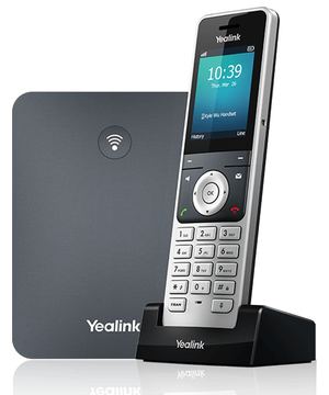Yealink W76P - Schnurloses Telefon / VoIP-Telefon mit Rufnummernanzeige von LumaTech