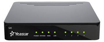 Yeastar S-Series S20 - Hybrid PBX - 2 x 10/100 von LumaTech