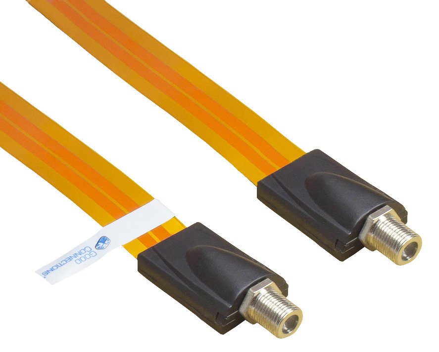 Good Connections S-1000QL - 0,445 m - F - F - Gerade - Gerade - Transparent