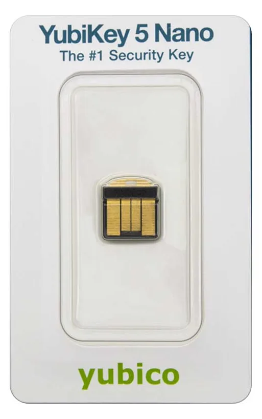 YUBICO YubiKey 5 Nano - USB-Sicherheitsschlüssel, Ansicht 4