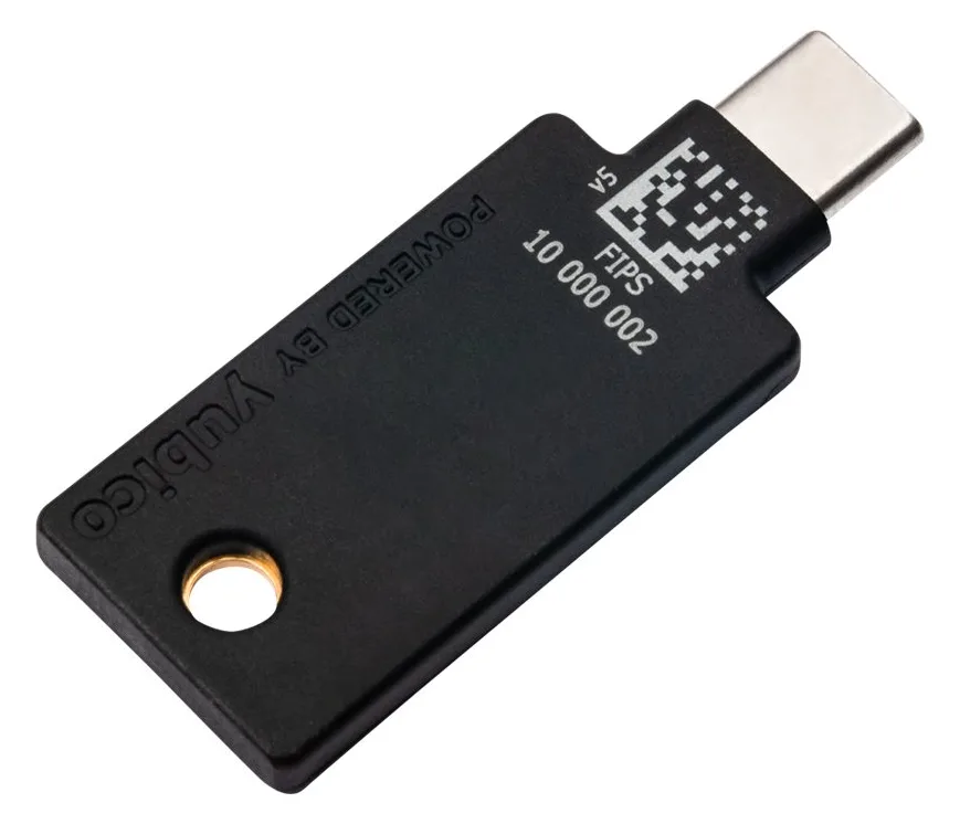 YUBICO YubiKey 5C NFC FIPS - USB-C Sicherheitsschlüssel, Ansicht 3