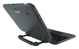 Zebra 2-in-1 - Tastatur - mit Touchpad, ausziehbarer integrierter Griff, Ansicht 3