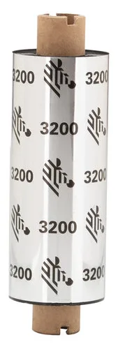 Zebra 3200 Premium Wax/Resin - Schwarz - 64 mm x 74 m, Ansicht 2