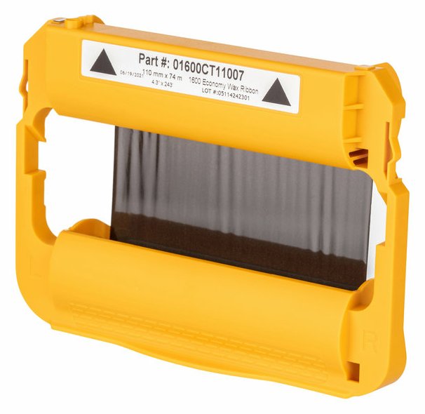 Zebra 3300 - 6er-Pack - Schwarz - 110 mm x 74 m