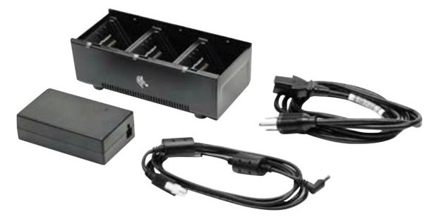 Zebra 3-Slot Battery Charger - Batterieladegerät