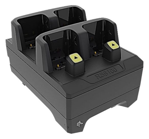 Zebra 4-Slot Ring Scanner Cradle - Handgerät-/Barcodescanner-Ladeschale von LumaTech