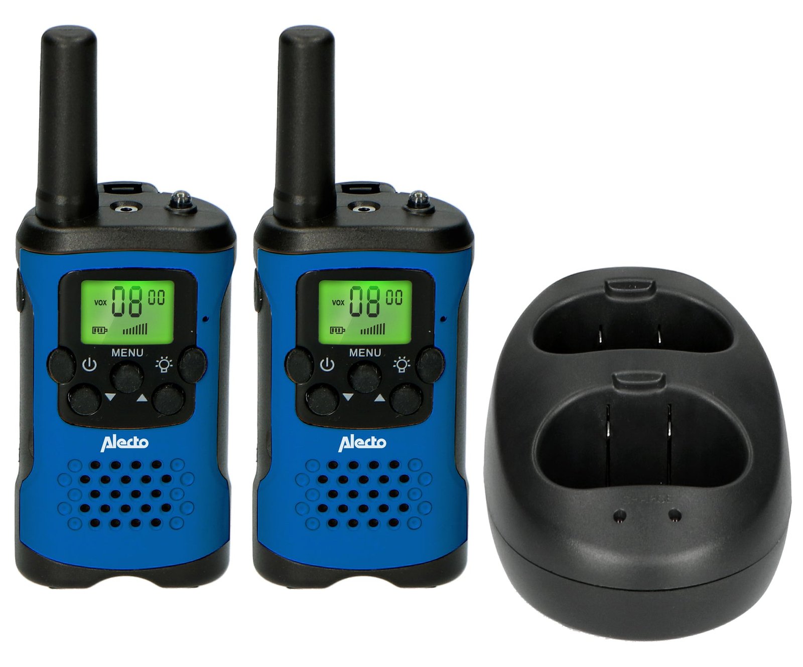 Alecto FR175BW - CB-Funkdienst - 8 Kanäle - 446 MHz - 7000 m - 24 h - 49 mm