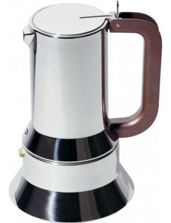 Alessi 9090/1 - Mokka-Kanne - Edelstahl - 1 Tassen - 95 mm - 150 mm von LumaTech