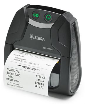 Zebra DT Printer ZQ320 Plus Bluetooth 4.X No E - Drucker - Thermotransferdruck von LumaTech