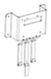Zebra Front Panel Kit - Drucker-Halterungspaneelset