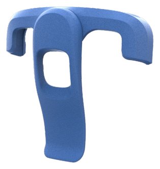 Zebra HC2X/HC5X HEALTHCARE POCKET/CARRYING CLIP - BLUE