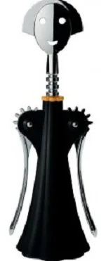 Alessi Anna G - Flaschenöffner - Schwarz, Ansicht 2